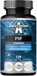 Pyridoxal-5-Phosphate (P-5-P) 50 mg per tablet - 120 Vegan Tablets - Supply for 480 Servings - Supports Nerve and Psychological Functions -Vitamin B6 Diet Supplement - by Apollo's Hegemony