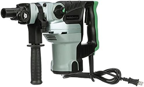 Metabo HPT Rotary Hammer, 8.4-Amp Motor, 1-1/2-Inch Spline Shank, Adjustable 360 Degree Side Handle (DH38YE2)