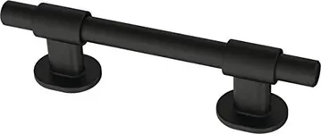 Franklin Brass P44364-FB-B Bar Adjusta-Pull Adjustable 1-3/8 to 4 in. (35-102 mm) Matte Black Cabinet Drawer Pull (5-Pack)