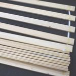 Bed Slats Replacement Slats – 3ft,4ft6 Double Slats,5ft King Wooden Bed Slats (4FT Small Double = 122cm)