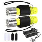 Waterproof Flashlight For Scuba Diving