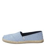 TOMS Women's Alpargata Rope Loafer Flat, Blue, 5.5 US