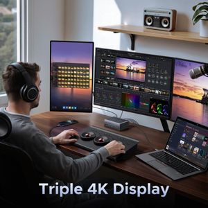 UGREEN Triple 4K USB-C Docking Station – Multi-Display Hub