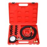 BOOMSTART Oil Pressure Gauge Kit, 0-140 psi Engine Oil Pressure Test Kit, Oil Pressure Tester Diagnostic Gauge Kit with Adapters for Car Truck Vehicles