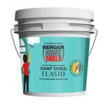 Berger Plastic Damp Shield Elasto (White, 10 L, 265mm x 265mm x 280mm)