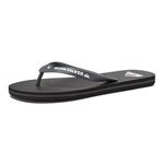 Quiksilver Men's Molokai 3 Point Flip Flop Sandal, Black 1, 9