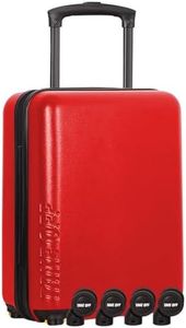 Take OFF Luggage - Personal Item Rolling Suitcase 3.0, TSA Approved, Small Carry On, Under the Seat, Hard Shell with Removable Wheels, Light Weight Bag, Airplane Travel Essential Accessories, 18x14x8