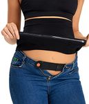 Belly band for pregnancy, Black, Large