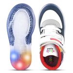 Kiddie Kicks Kids Boy Led Shoes | LED Light Shoes for Kids Boys and Girls, LED Sneakers, Casual Shoes for Kids Multi (Multi, UK Footwear Size System, Little Kid, Age Range, Medium, 3 Years, 3.5 Years)