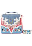 Loungefly Disney Western Mickey and Minnie Crossbody Bag | Loungefly Crossbody Bags Standard