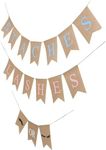 Burlap Banner Para Baby Shower Baby