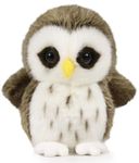 Ice King Bear Wild Animal Small Stuffed Animals Zoo Family Plush Toy (Owl 6 Inches)