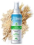 TropiClean OxyMed Medicated Dog Spray for Pets - Anti Itch Soothing Relief for Dry, Flaky Skin Stops Itching Fast - Hypoallergenic Spray, 236ml