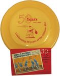 Wham-O Gold 50th Anniversary Fastback Frisbee disc Set