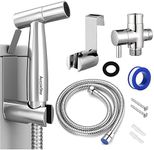 Toilet Bidet Spray Set - AuzzieStar Premium Stainless Steel Bidet Toilet Spray with Waterproof Hose for Personal Hygiene, Bidet Sprayer for Toilet & Bathing Pets, Designed For All Australian Bathrooms