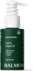 Balmonds Scalp Beard Oil 50 millilitres - Natural Treatment for Scalp Eczema Psoriasis and Seborrheic Dermatitis - Relief From Dry, Itchy Scalp - with Rosemary and Borage