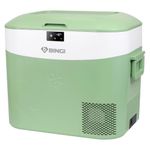 BINGI Compressor Fridge 22L, Portable Car Freezer Compact 12V Refrigerator 12V/24V DC & 100-240V AC Cooler Box for Outdoor Camping, Travel, Truck, Home Use -18℃ to 15℃