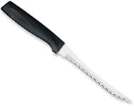 Rada Cutlery W426 Anthem Series Tomato Slicing Knife Stainless Steel Blade with Ergonomic Black Resin Handle, 9 Inches