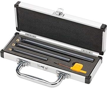 Grizzly T10438 Carbide Insert Boring Bar Set, 3-Piece
