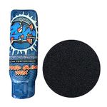 ZUMWax Surfing Skimboard Ceramic Wax, Made in USA, PFAS-Free, Durable and Eco-Friendly with Secret Vanilla Scent, Any Temperature Use for Maximum Speed & Glide on Sand & Water, Long-Lasting, 4.5 fl oz