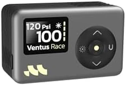 Portable Bike Pump with Digital Pressure Gauge,120 PSI Rechargeable Air Pump for Road Bike, Mountain Bike, Sports Balls, Bicycle Tire Inflator for Schrader and Presta Valve by Woowind