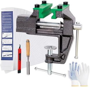 Golf Grip Kit for Regripping Golf Clubs, Golf Club Regripping Kit.Include Retractable Hook Blade, Tapes Strips (2"x 10"), Grip Tape Remover, Bench Vise & Rubber Clamp (Solvent Not Included)