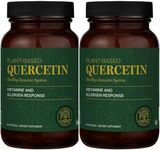 Global Healing Quercetin (2-Pack) 500mg Total, 250mg Each Serving - 60 Capsules