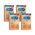 Enfamil A+ 2, Baby Formula, Designed for 6-18 month olds, Contains DHA – an important building block of the brain, Value Pack, Powder Refill, 992g, Pack of 4