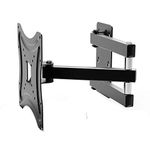 TV Wall Bracket and Universal TV Wall Mount For 17-33 Inch TVs by Legacy Axis, Ultra Slim LCD wall Mount Bracket, Tilt and Swivel TV Bracket to Vesa 100mm x 100mm, 100mm x 200mm, 200mm x 200mm Maximum