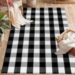 famibay Front Door Mat Outdoor Chec