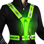 Topward LED Reflective Vest Safety 