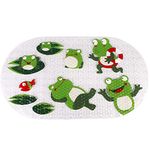 Bath Mat For Kids Frogs