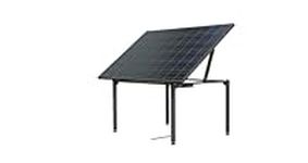 Technaxx Solar Table Power Plant 400W TX-250 for 6-8 Persons with PV Module, 400W Pre-Mounted Micro-inverter - Adjustable Angles (20°/30°/35°) - Your Green Energy Hub & Stylish Outdoor Table