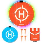 STARTRC Drones Landing Pad with LED Light, Luminous Universal Portable Helipad for DJI Neo/Mini 4K/Air 3/Mini 2 SE/Mini 3/Mini 3 Pro/Air 2S/Mini 2//Mavic 3/DJI Avata 2 Drone Accessories(21.6inch)