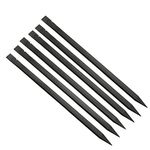 PZRT 6pcs Crowbar Plastic Spudger Stick Lever Tools Opening Tools for iPhone Screen Repair Electronic Components Replacement Repair Kit, Black