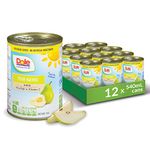 Dole Canned Fruit, Pear Halves in Water, Non-GMO, No Sugar Added, & No Artificial Sweeteners, 540 ml, 12 Count