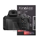 kinokoo Tempered Glass Film for Nikon P950 Crystal Clear Film Nikon COOLPIX P950 Screen Protector Bubble-free/Anti-scratch(2 pack)