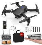SHAYONAM Remote Control Dual Camera Drone 4K 1080P Obstacle Avoidance 5G WiFi Selfie Gesture RC Drone Brushless Motor 360° Rotate Headless Mode Auto Hover Function