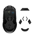 kwmobile Mouse Feet Replacement Compatible with Logitech G903 Computer Mouse Skates Sticker - Black