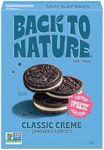 Back to Nature Classic Creme Sandwich Cookies - Plant-Based Cookies Made With Wheat Flour - Non-GMO, No High Fructose Corn Syrup, 9 Ounce (Pack of 6)