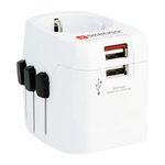 Skross Travel Adapter World PRO+ USB Earthed