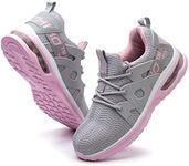 Kezhiho Steel Toe Shoes for Women A