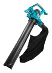 Gardena 9332-20 ErgoJet 3000 Electric Leaf Blower & Vacuum, 3000W Motor, 310 km/h Speed, 170 l/s Suction, 45L Bag
