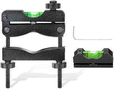 Scope Level Kit - Scope Leveling Kit, High Precision Scope Bubble Level, Magnetic Universal Leveling Tool Black