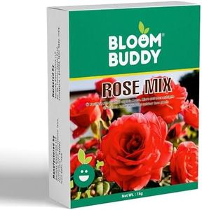 Bloom Buddy Rose Mix 1 KG | Organic Flower Fertilizer for Vibrant Blooms | Increased Flowers | Essential Nutrients | For Healthy Plants & Long-Lasting Results | Beautiful Gardens