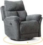 ANJ Swivel Rocker Recliner Chair Nu