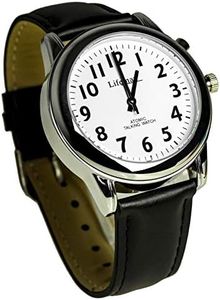 Lifemax/RNIB Men's Talking Atomic Watch 407 with Strap