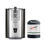PerfectDraft Pro Home Beer Cooler and Dispenser System and San Miguel Keg
