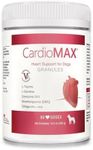 Heart Support Granules for Dogs – Vet-Formulated, Antioxidant-Rich- L-Taurine, L-Carnitine, EPA, DHA, CoQ10- Aids Circulatory Strength, Cardiovascular Support, Heart Muscle Function-USA Made- 90 Doses