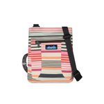 KAVU Keepalong Semi Padded Sling Canvas Rope Crossbody Bag, Midsummer Stripe, One Size